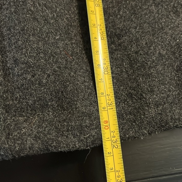 I. Spiewak & Sons Charcoal Gray wool blend Coat - Picture 4 of 11